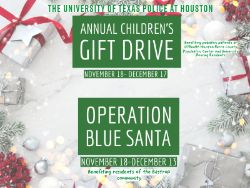 UT Police Annual Toy Drive & Operation Blue Santa Collection Underway