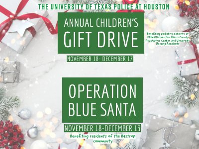 UT Police Annual Toy Drive & Operation Blue Santa Collection Underway