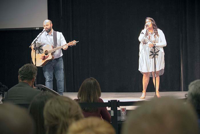 Senior Secretary Marissa Nevarez competes in Anderson's Got Talent