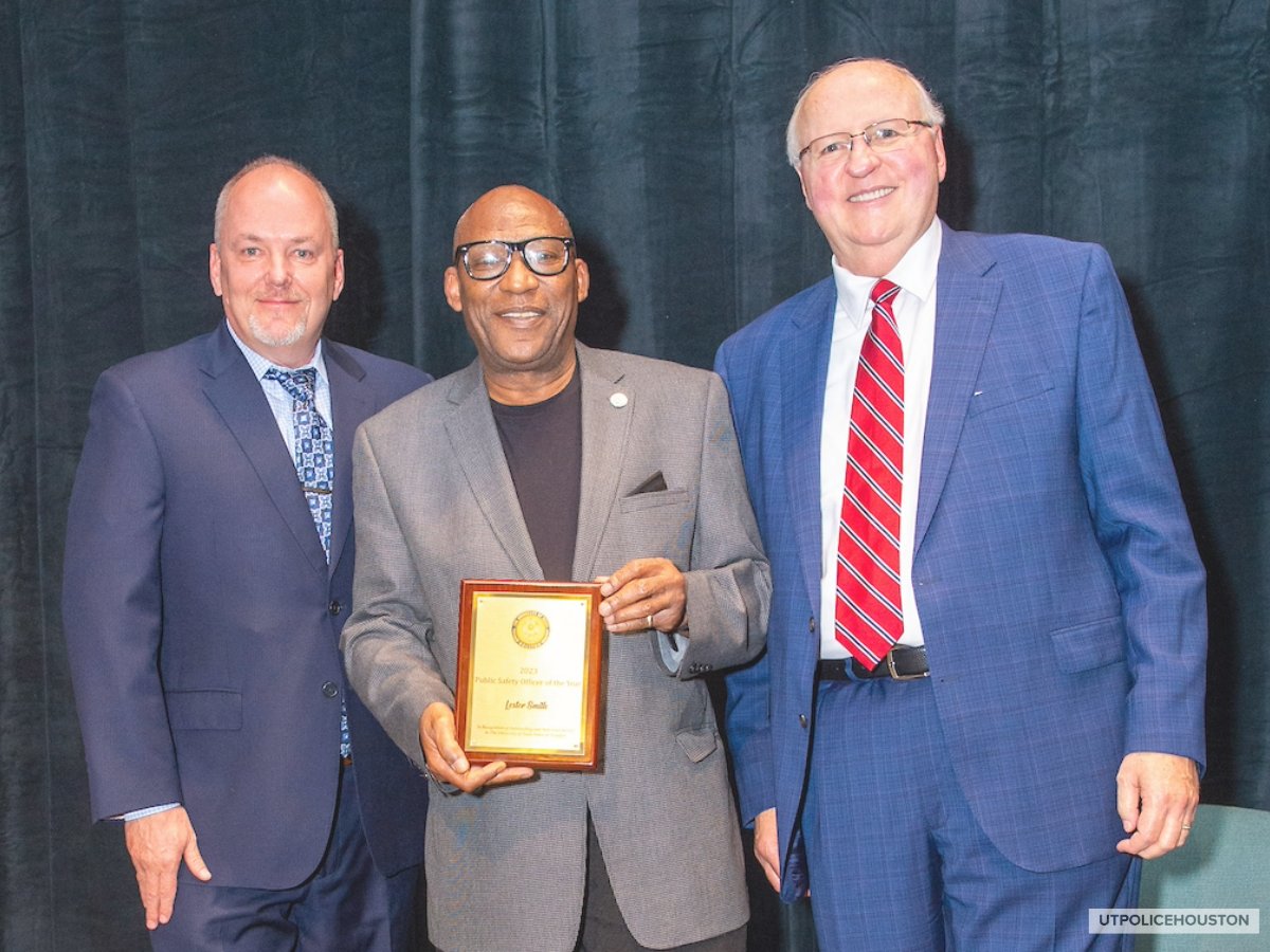 Spotlight on UT Police at Houston: Public Safety Officer of the Year Lester Smith Jr.