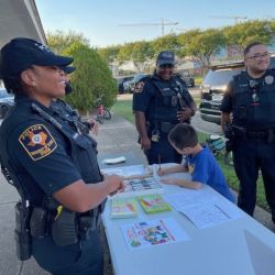 National Night Out Brings Together Families and UT Police for Fun, Fellowship
