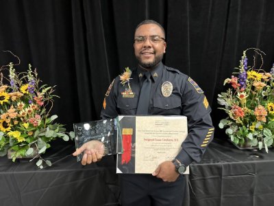 Sgt. Isaac Graham Named MD Anderson’s Staff Educator of the Year