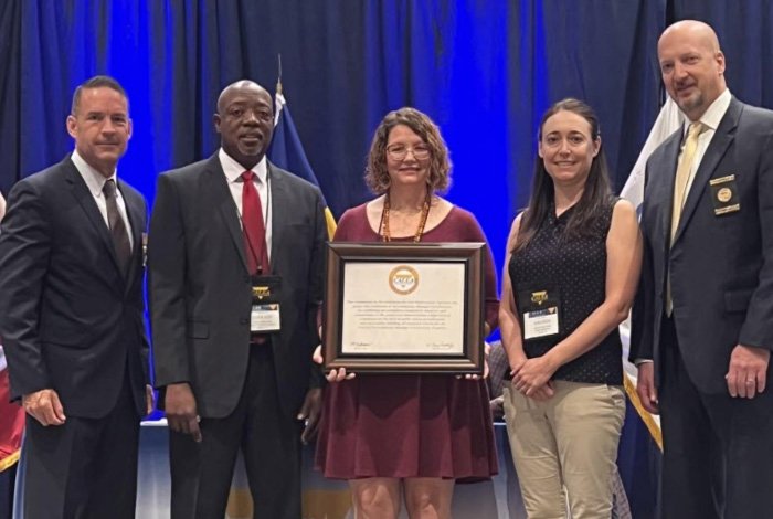 Sgt. Everton Long Receives Elite Recognition of Accreditation Manager