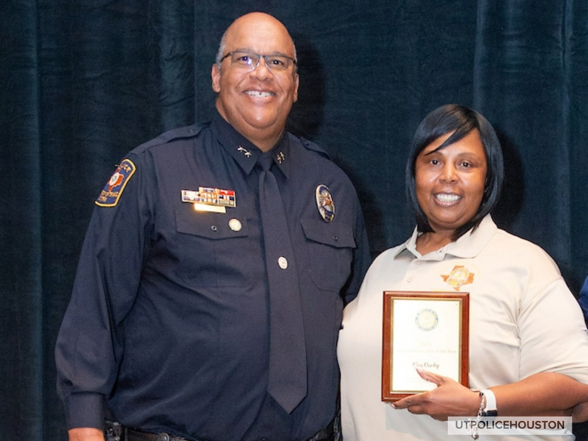 Spotlight on UT Police at Houston: Telecommunicator of the Year Kira Darby